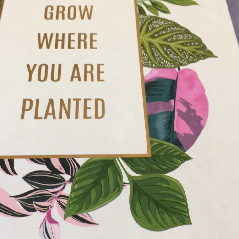 Paper Source Grow Where You Are Planted Tropical Plants Writers Journal NWT 140p